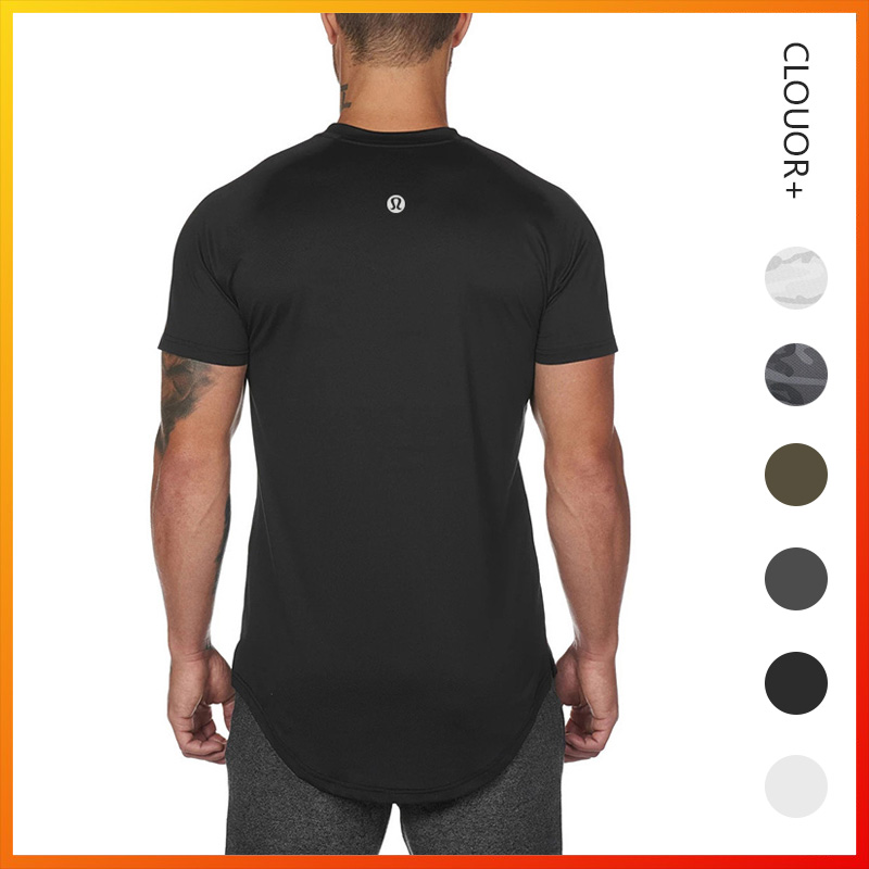 Lululemon Áo Thun Nam 3 Màu Ngụy Trang