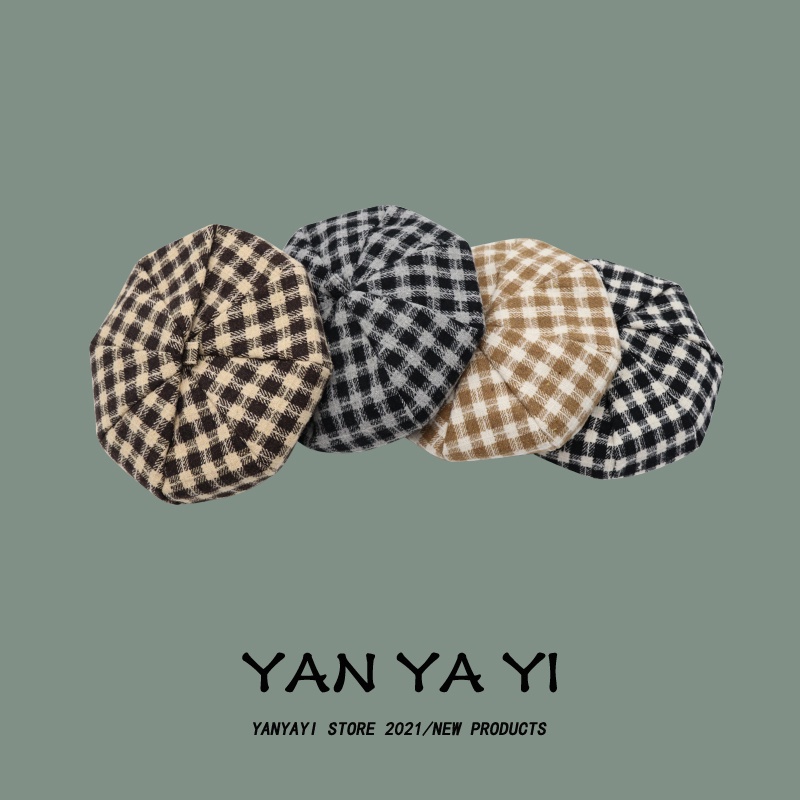 Mũ beret phong cách họa sĩ thời trang thu đông dành cho nữ