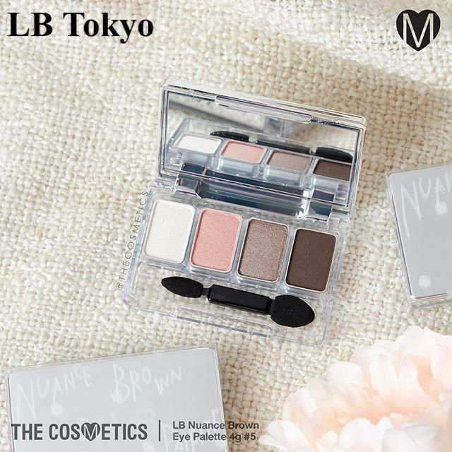 LB Phấn mắt trang điểm " Nuance Brown Eye Palette"