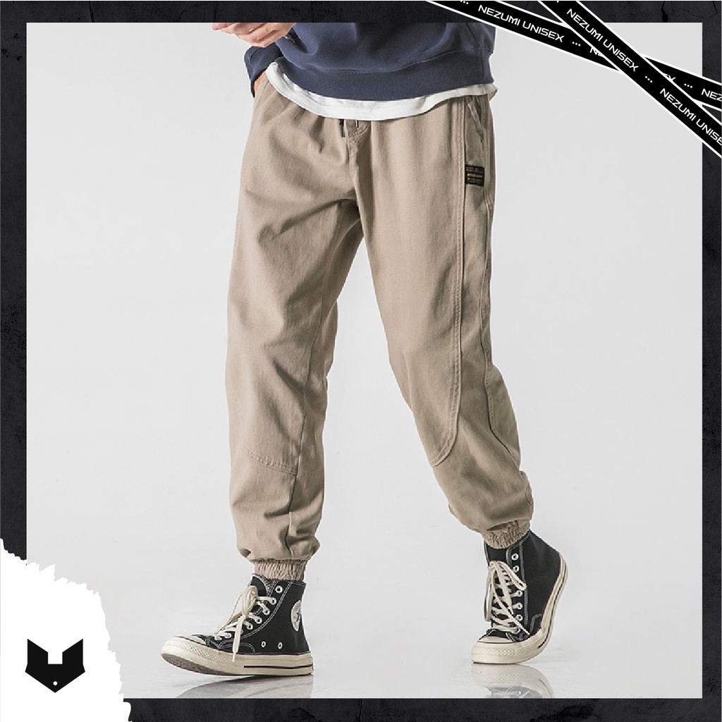 Quần jogger unisex nam nữ boxpant, túi hộp  tập gym, hiphop đường phố