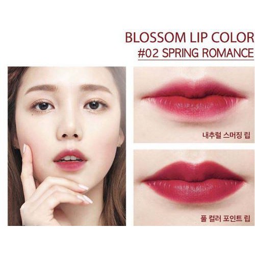 [Pony effect] Son Lì Dạng Thỏi Pony Blossom Lip Color