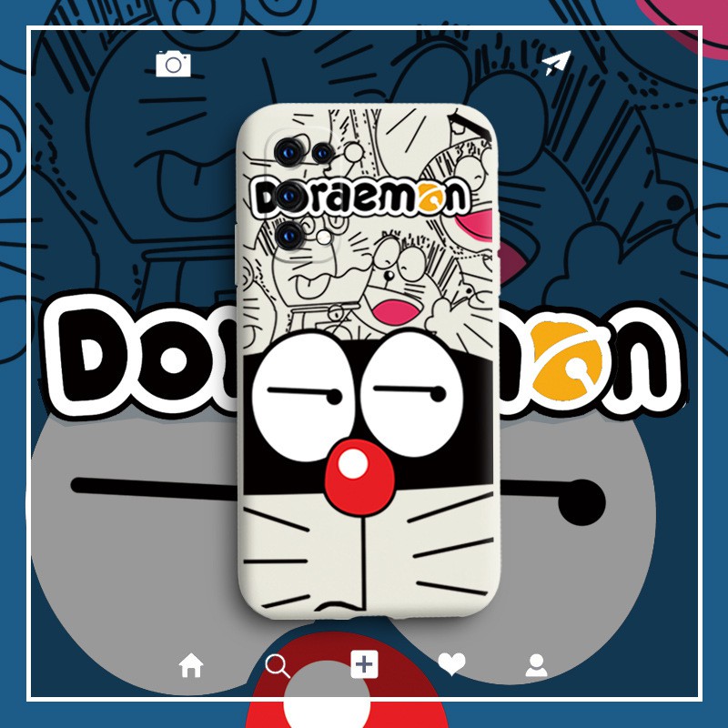 Ốp lưng Oppo in hình Doremon Oppo Reno5, Reno6, FindX2