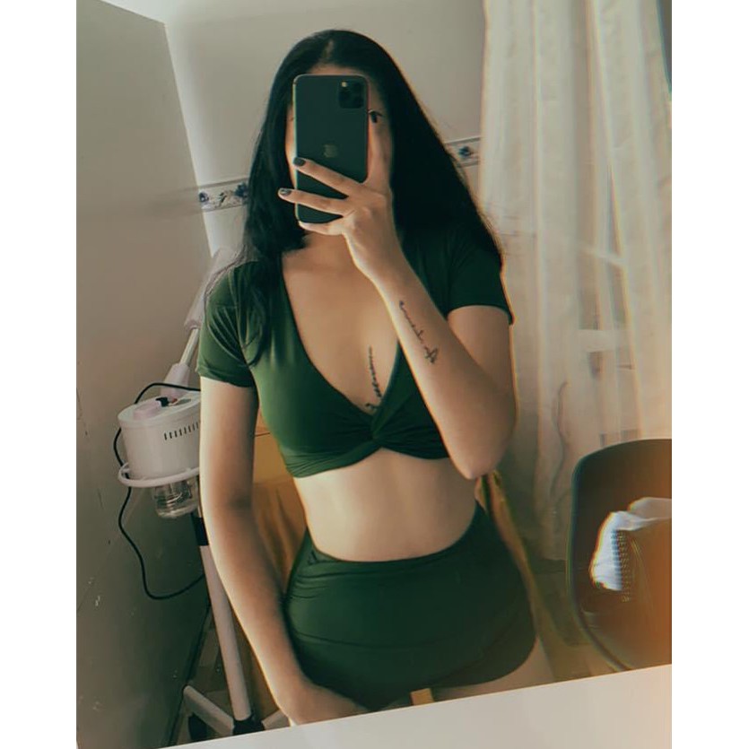 Bikini Đồ Bơi Đi Biển Hai Mảnh Xoắn Ngực Nhiều Màu đồ tập dáng thể thao, kín đáo cho nữ | BigBuy360 - bigbuy360.vn