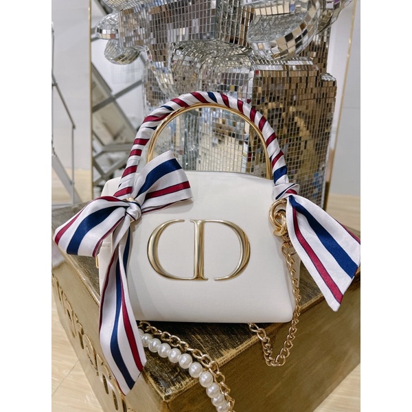 [GIFT CHÍNH HÃNG] TÚI GIFT DIOR BEAUTY TÁCH SET MỸ PHẨM - TÚI ĐEO CHÉO CẦM TAY