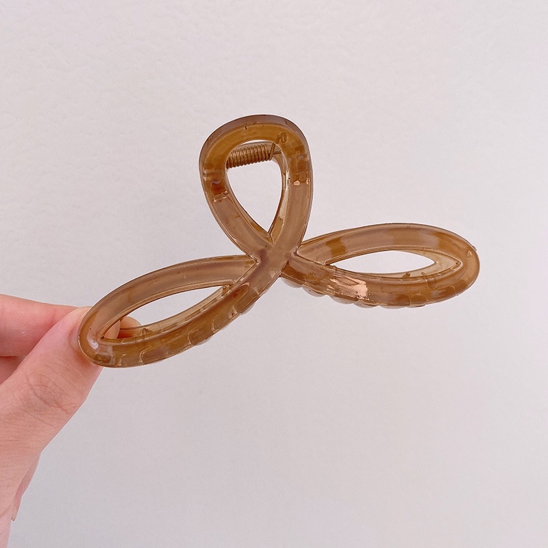 Kẹp Tóc Nhựa acrylic Đơn Giản Phong Cách Hàn Quốc Dành Cho Nữ