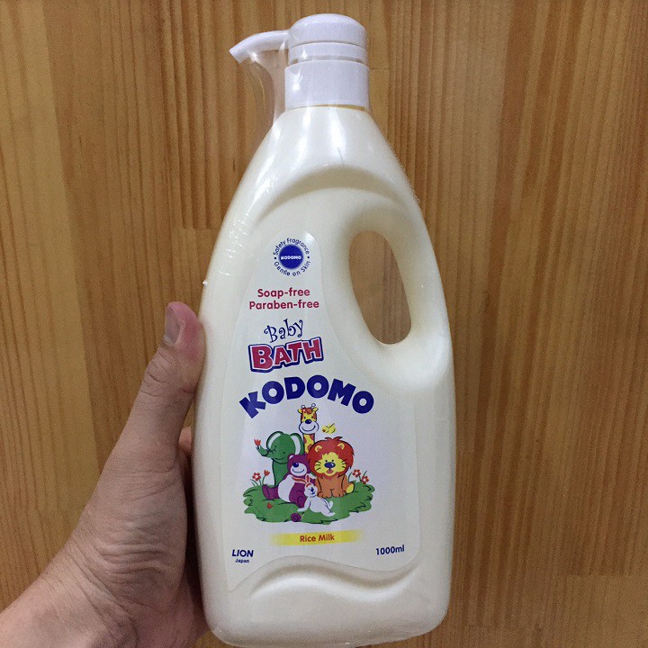 Sữa tắm sữa gạo Kodomo 1000ml Thái Lan (date 2025)
