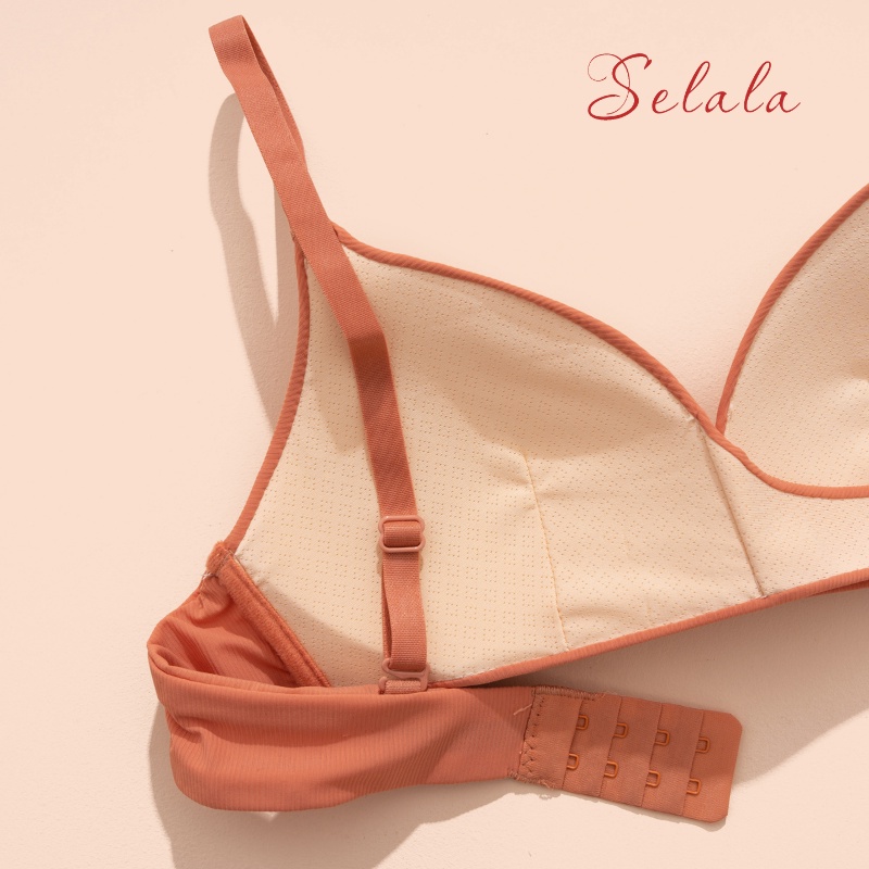 Áo Lót Nữ Selala Đệm Mỏng Không Gọng Thoáng Mát Nâng Đẩy Không Sợ Hằn AM05