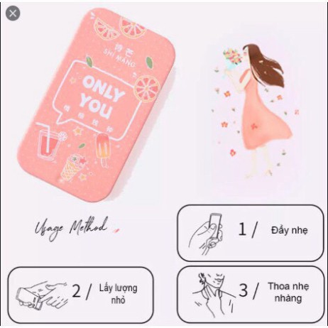 Nước hoa khô SHIMANG MINI dạng sáp nội địa trung ANH NHẬT với  10 mùi hương độc đáo