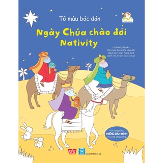 Sách - Tô màu bóc dán (bìa mềm)