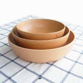 Tô Gỗ Sồi Đựng Trái Cây / Thức Ăn Đa Năng Tiện Dụng