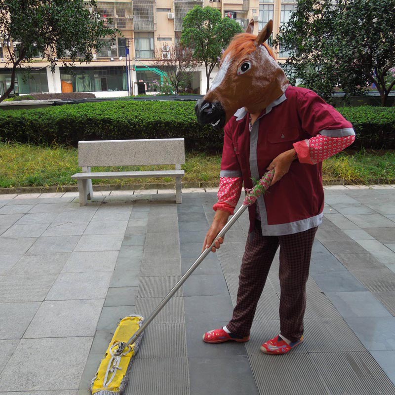 Mặt nạ hóa trang đầu ngựa dịp lễ Halloween | BigBuy360 - bigbuy360.vn