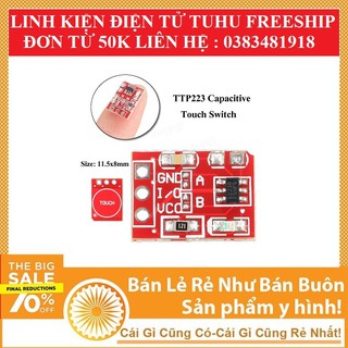 Module cảm ứng 1 chạm điện dung ttp223b mini