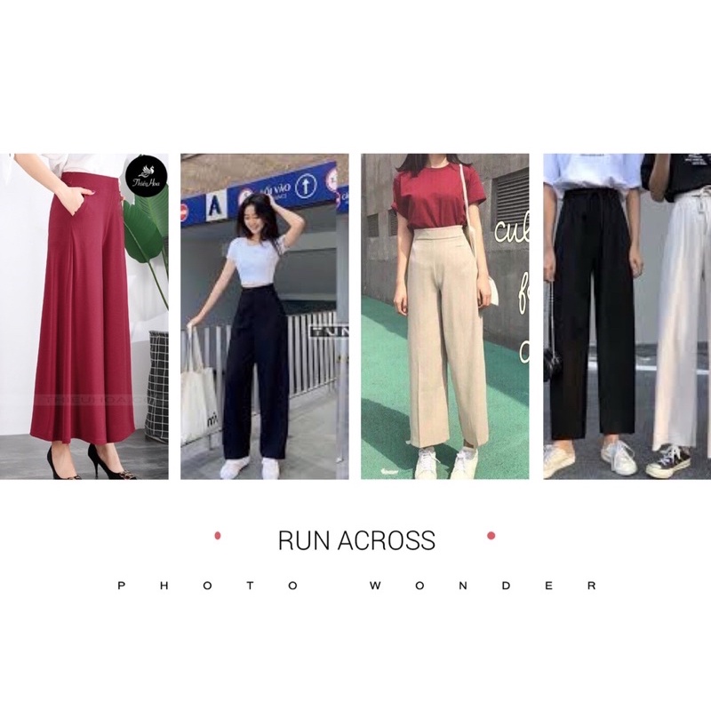quần ống rộng si tuyển giao ngẫu nhiên hơn 200 mẫu