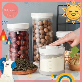 OEM | Hộp Đựng Sữa Bột Thủy Tinh Cao Cấp Có Nắp Hút Chân Không