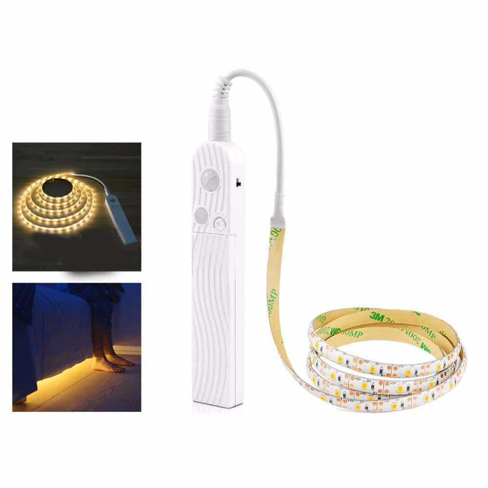 KUNHEV Led light strip cầu thang ánh sáng giường tủ quần áo cảm biến chuyển động