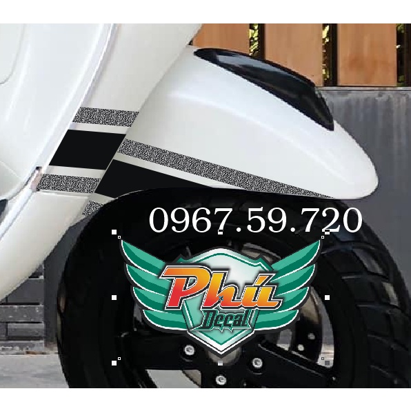Bộ tem rời Christian Dior Vespa LX