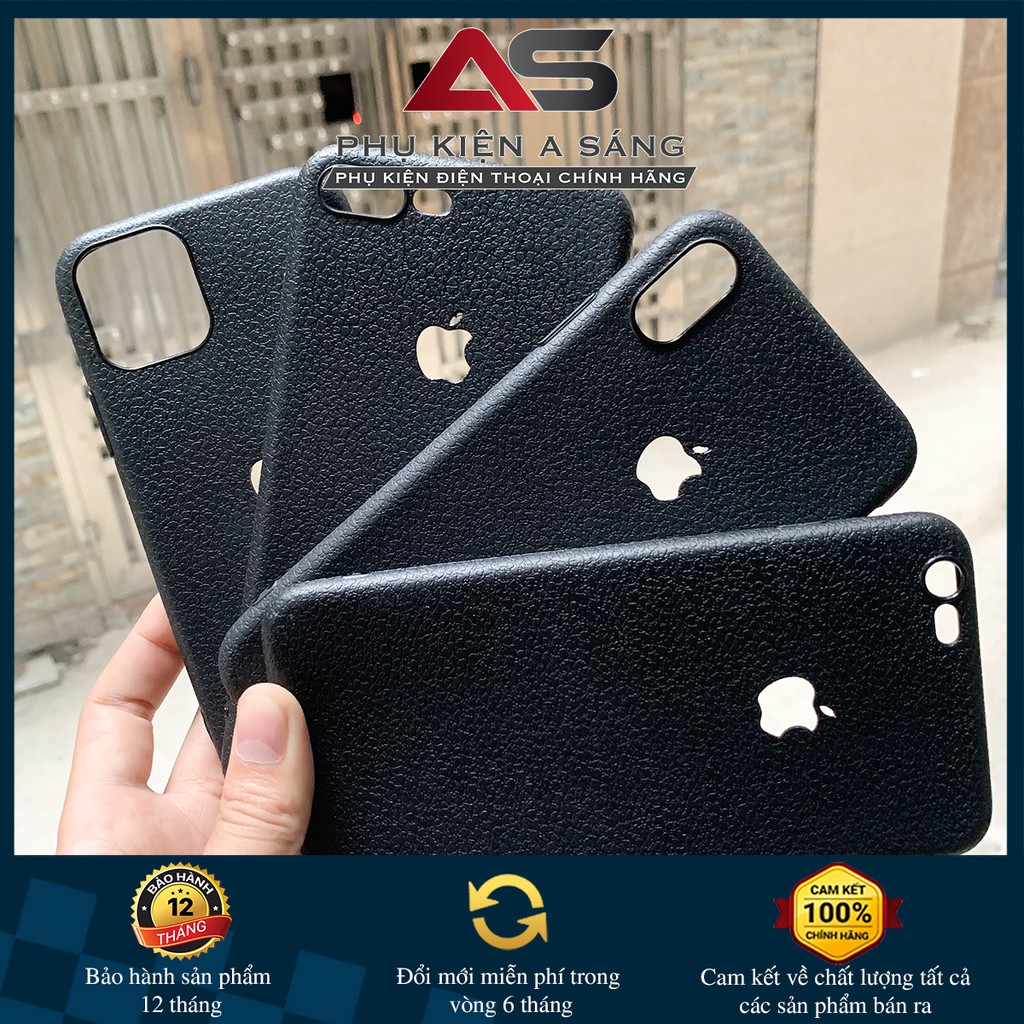 Ốp Dẻo Da Sần Cao Cấp Cho IPhone