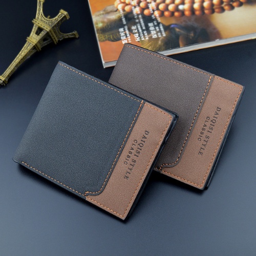 Ví nam / bóp nam -DAIQISI- da cao cấp dáng đựng mini đựng tiền, đựng thẻ F35STORE_V09