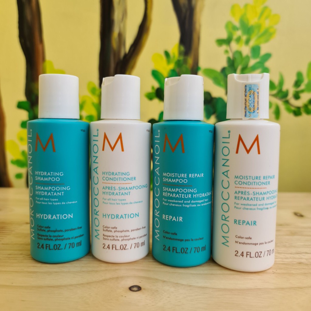 [ MOROCCANOIL ] DẦU GỘI XẢ SUÔM MƯỢT MOROCCANOIL SMOOTH 70ML CHÍNH HÃNG