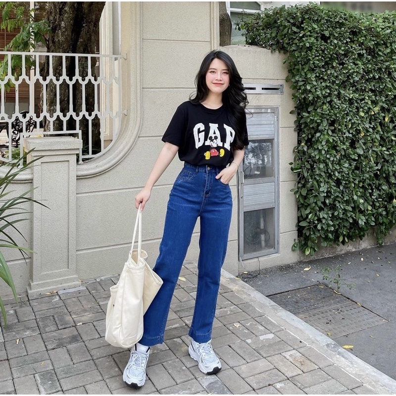 Áo thun in gap mickey dễ thương vnxk