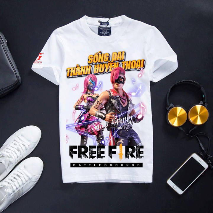 Áo Free Fire đủ size từ 12kg – 100kg giá rẻ Quỷ Kiếm