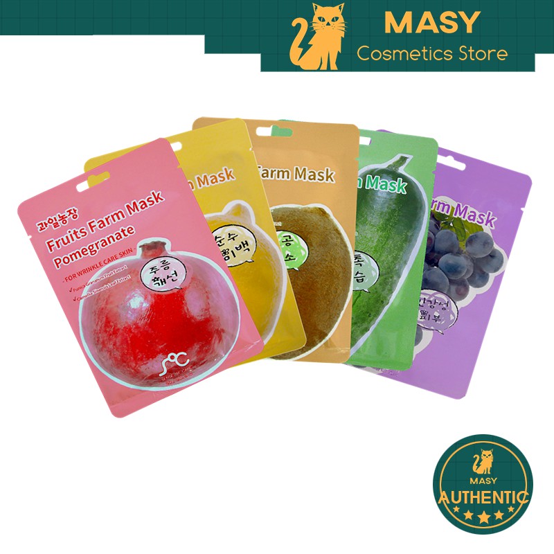 Mặt Nạ Hoa Quả Rainbow Fruits Farm Mask 1 Miếng