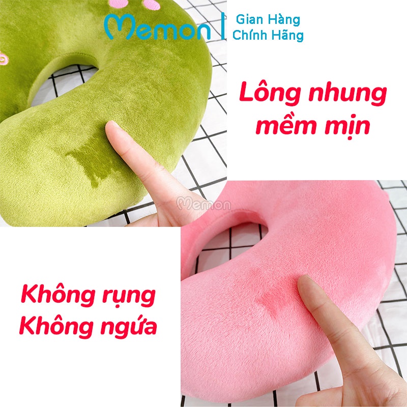 Gối Kê Cổ Bông Chữ U Cao Cấp Memon