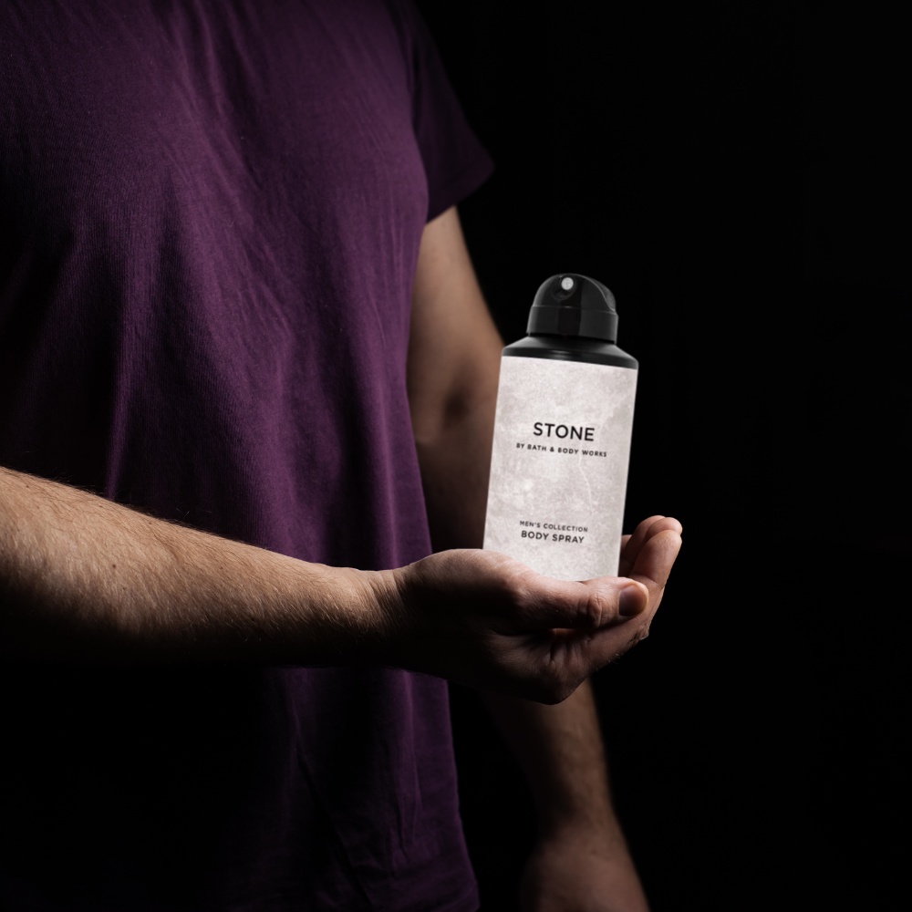 Xịt Thơm Toàn Thân Body Spray Cho Nam Bath&Body Works Stone Nam Tính Mạnh Mẽ 104g