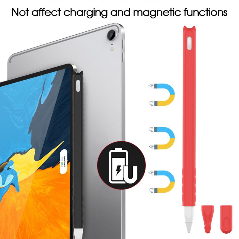 Vỏ bọc bảo vệ bút cảm ứng compatible for ipad  pencil 2 pro stylus bằng silicon tiện dụng