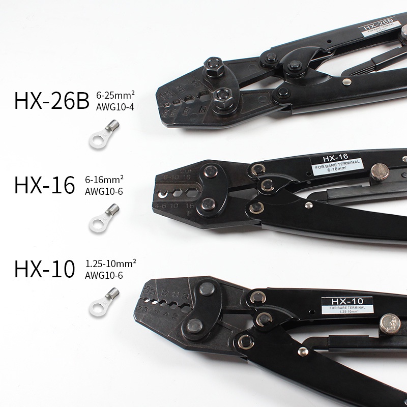 Kìm uốn dây cáp CNZG HS-16 cách điện tiện lợi