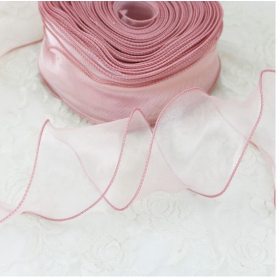 Dây ruy băng bản rộng ⚡ 6CM ⚡ dùng trang trí, làm phụ kiện, làm nơ, làm hoa hanmade