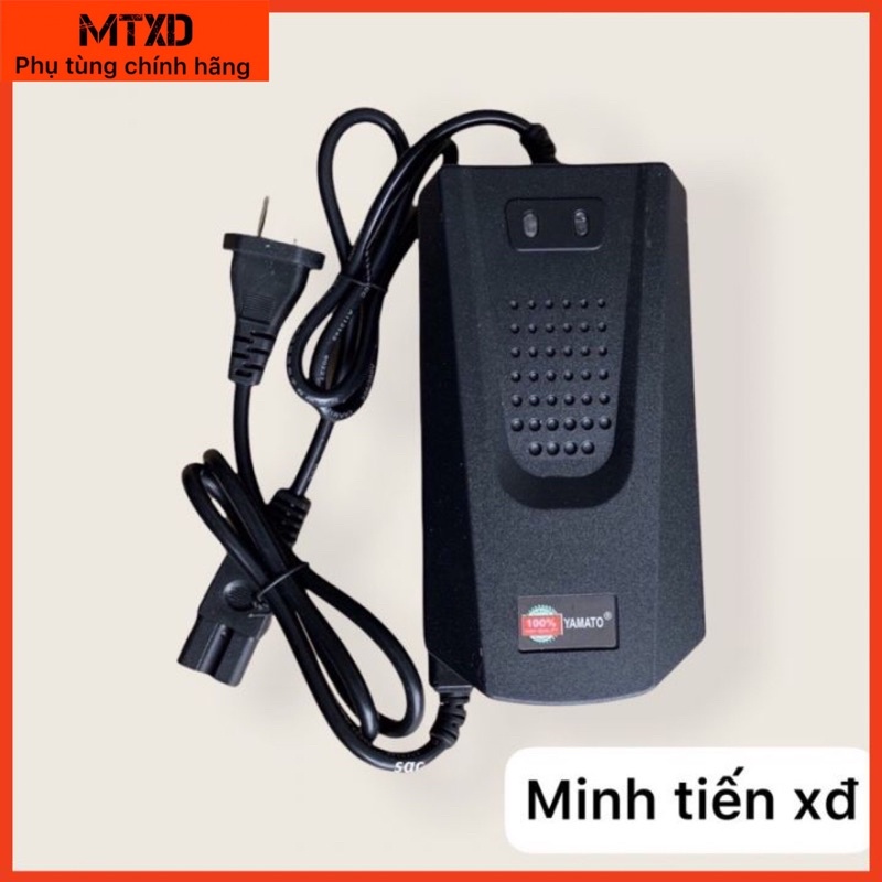 Sạc xe đạp điện, xe máy điện 60v12aH-30ah, xmen,vespa chống phồng bình