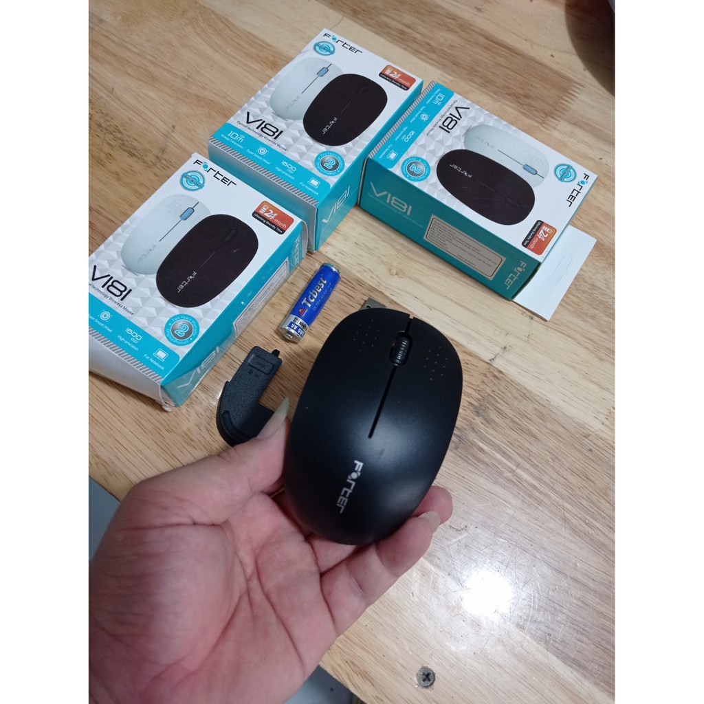Chuột V181 Không Dây  + Pin