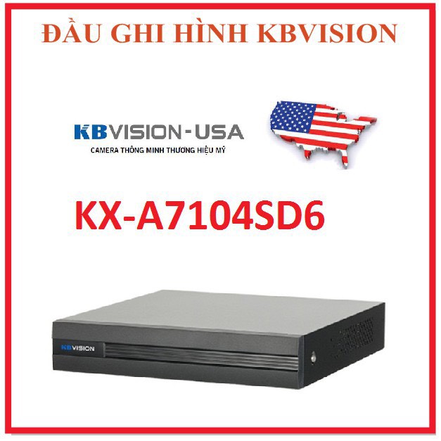 Đầu ghi KBVISION KX-7104SD6