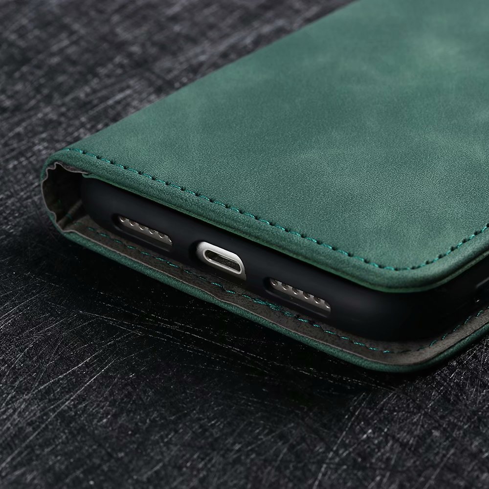 Bao da điện thoại nắp lật từ tính dạng ví cho IPhone 12 Pro Max Mini 11 SE 2020 6s plus 7 8 XR XS Max | BigBuy360 - bigbuy360.vn