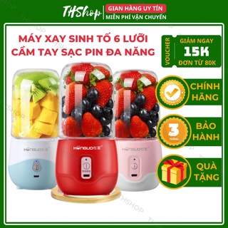 Máy xay sinh tố cầm tay mini HONGUO xay trái cây, cháo, đồ ăn dặm cho em bé