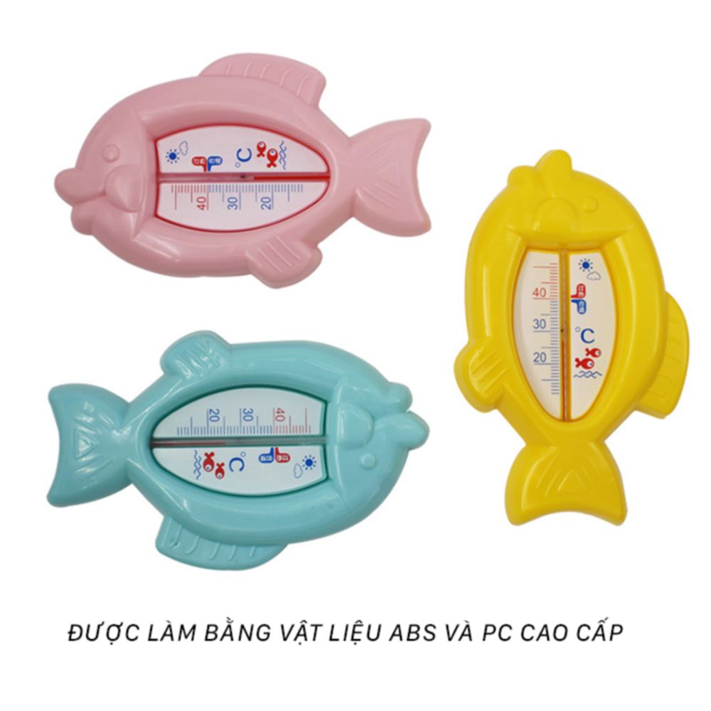 Nhiệt kế đo nước tắm cho bé, cảm biến nhiệt bằng dầu hỏa an toàn tuyệt đối cho bé