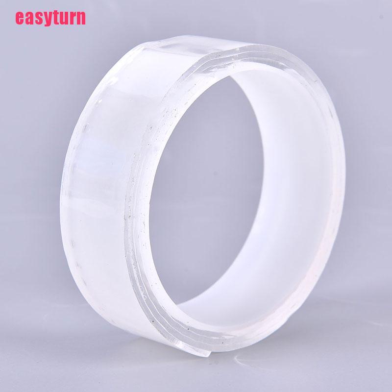 Cuộn băng keo nano 2 mặt trong suốt có thể tháo gỡ dễ dàng