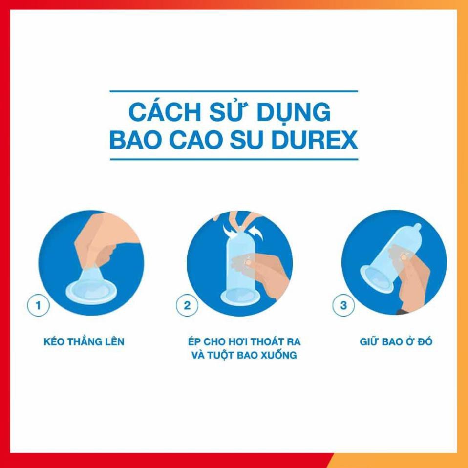 [SIÊU GIẢM GIÁ] Bộ 1 Hộp Bao Cao Su Durex Kingtex (12 Cái/Hộ)p + Tặng 1 Hộp Bao Cao Su Kingtex (3 Cái/Hộp)