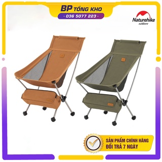 Ghế tựa lưng Naturehike NH20JJ035  gấp gọn du lịch, câu cá cao cấp chính hãng tải trọng 120kg