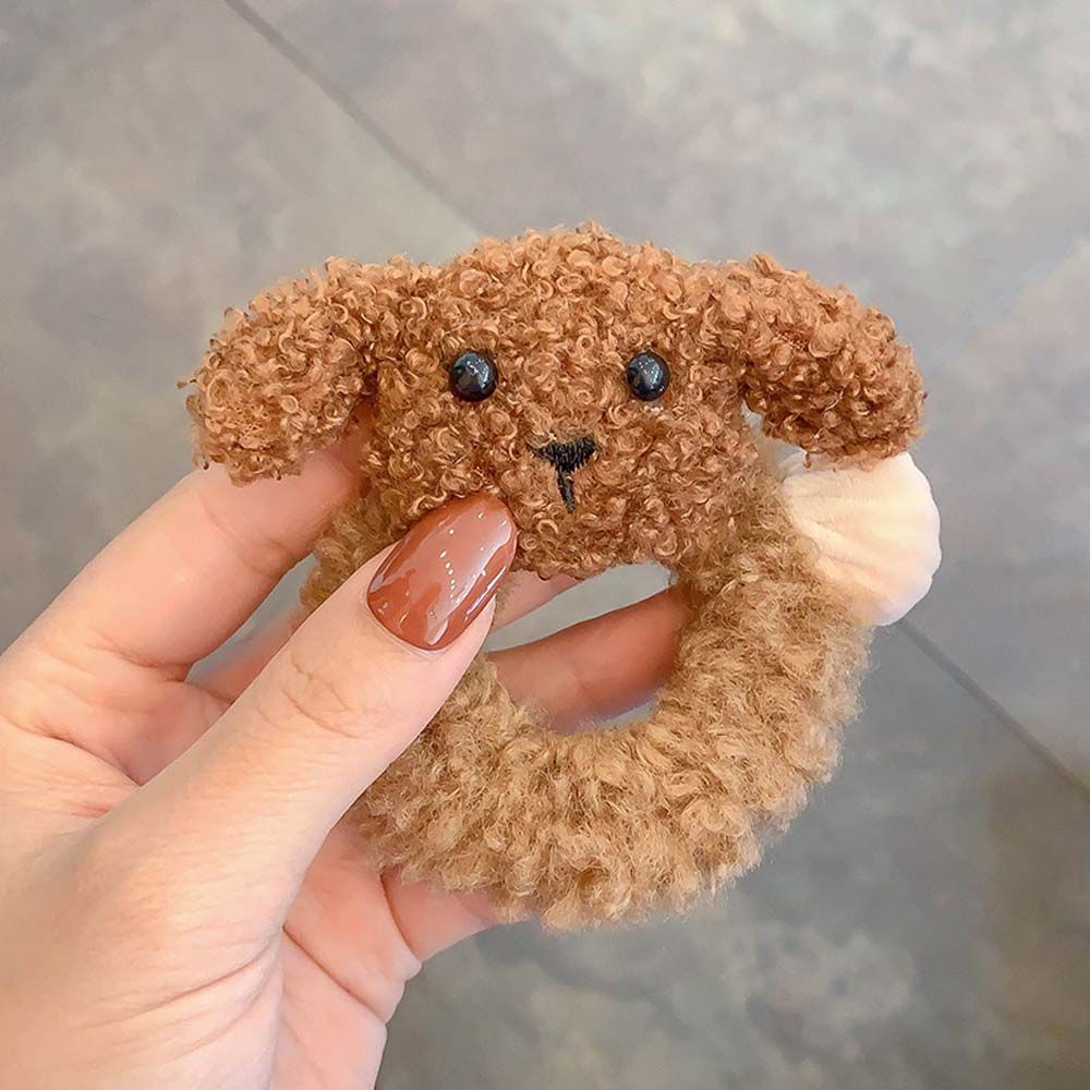 Dây buộc tóc co giãn hình búp bê chó con cỡ lớn 2LIFE cho nữ