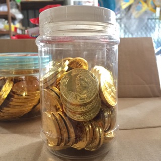 Socola đồng tiền vàng hộp 30 cái-kẹo sô cô la