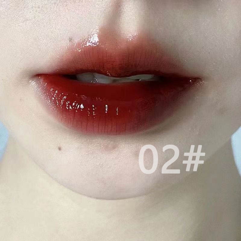 Son Kem Lì HERORANGE Son Bóng Màu Nude Nhạt Mềm Mượt Nuôi Dưỡng Môi Chống Thấm Nước/Son kem dưỡng ẩm kháng nước lâu trôi