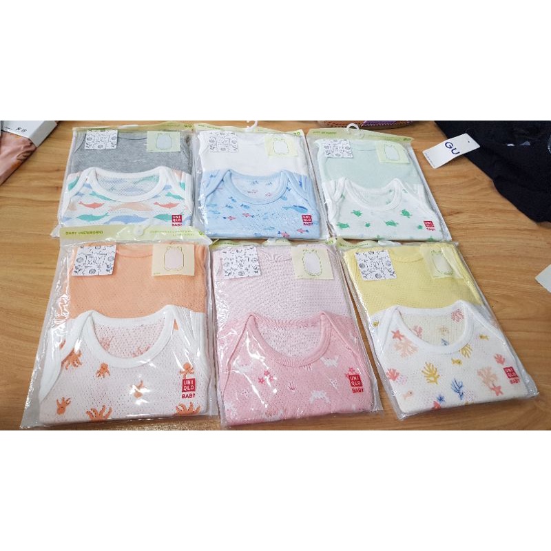 Body suit Uni bé trai/gái set 2c