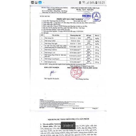 An cung ngưu hoàng hộp gỗ Hàn Quốc