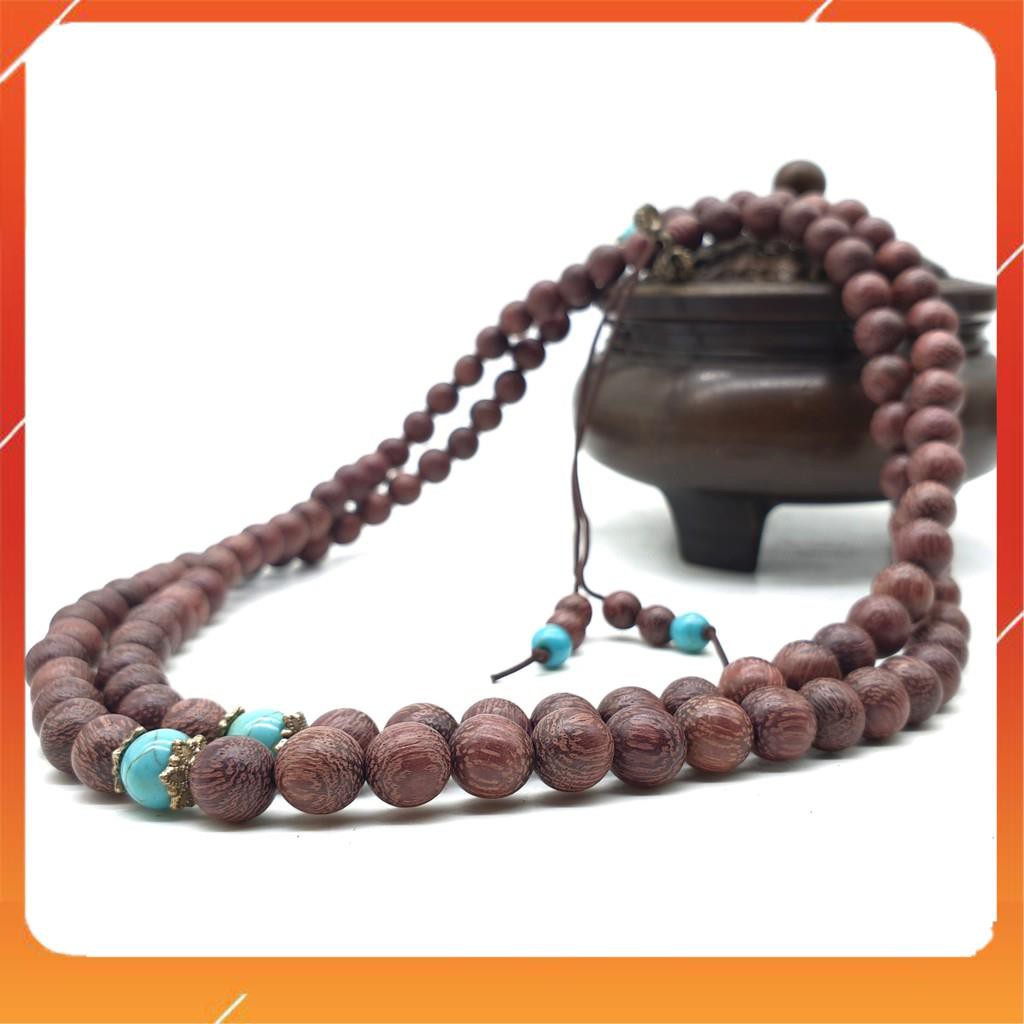 Chuỗi Quỷ Kiếm Sầu Tây Tạng Nâu Tím Phụ Kiện 8ly  CHUỖI 108 GỖ