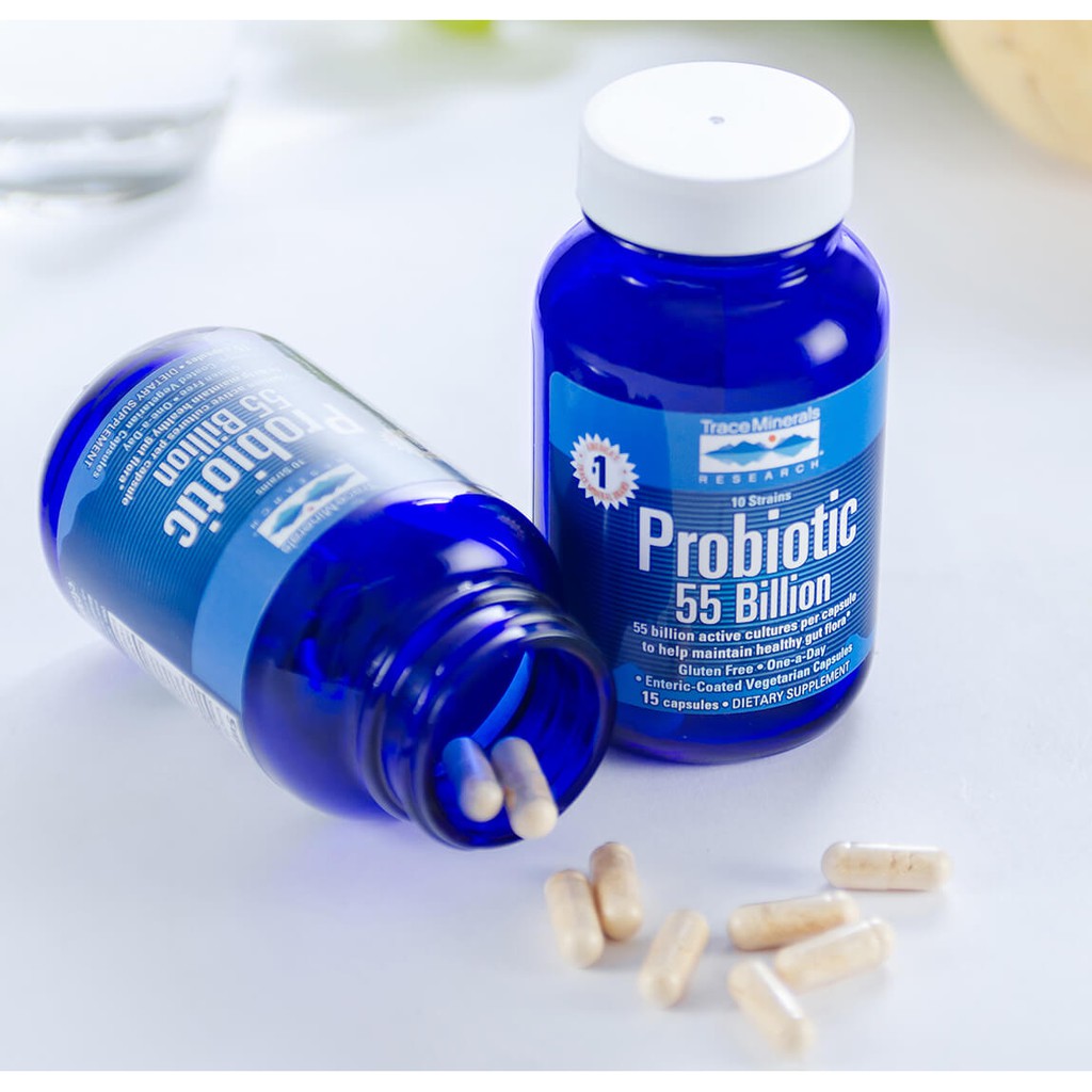 Men Vi Sinh Lợi Khuẩn Trace Minerals Probiotic 55 Billion 0304510 | BigBuy360 - bigbuy360.vn