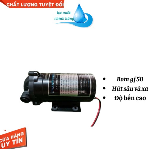 [Mã 154ELSALE2 giảm 7% đơn 300K] Bơm Tăng áp Máy Lọc Nước GFP_50-Dùng Cho Tất Cả Máy Lọc Nước RO