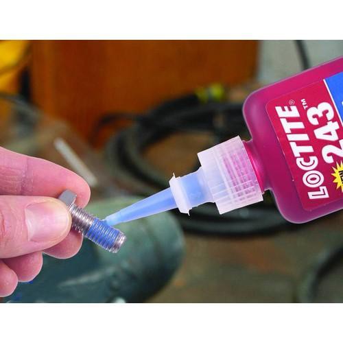 KEO DÁN KHÓA REN MÀU XANH LOCTITE 243 MEDIUM STRENGTH OIL TOLERANT THREADLOCKER 50ML