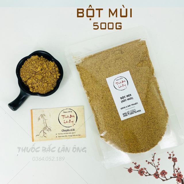 Bột Mùi 500g (Bột Ngò Ướp Thịt Nướng)